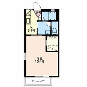 フォンテーヌ東 F205号室