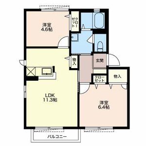 カーサ２１ B202号室