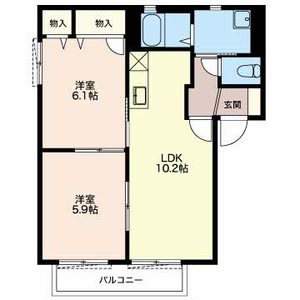 Ｍｏｕｎｔａｉｎ　Ｒｉｄｇｅ B202号室