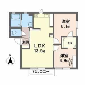 グリーンシャリオ A202号室