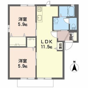 リバーサイドビレッジⅥ 0201号室