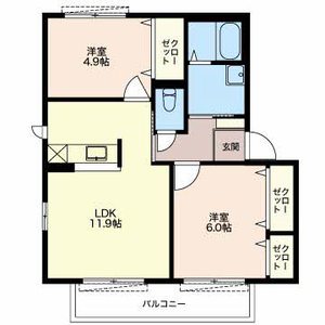 ピアチェーレ B202号室