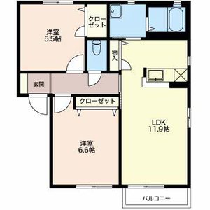 センターコート竹の山 A201号室