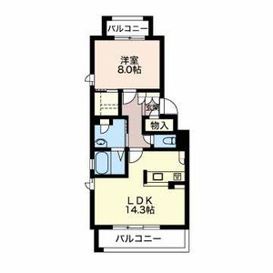 ベルホーム三軒家 B304号室