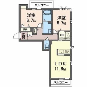 クラージュ　ＷＥＳＴ 0301号室