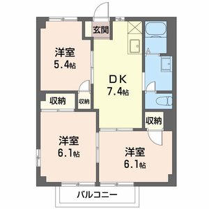 サンバードつつじ 0105号室