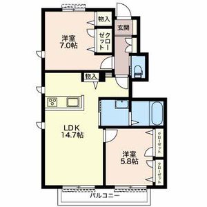 シャン・ド・フルール 0103号室