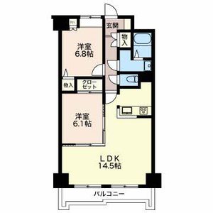 エスティメゾン鶴舞 0414号室