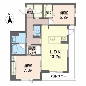 ＳＩＣ　ＧＲＥＥＮ　ＳＣＥＮＴ安東 0105号室