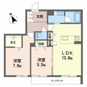 サリーチェ　Ａ棟 A102号室