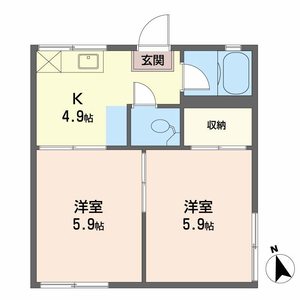 中村ハイツＮＯ．１ 0203号室