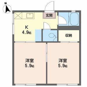 中村ハイツＮＯ．１ 0201号室