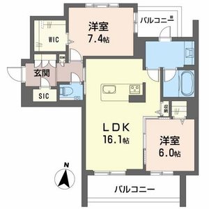 シャーメゾン茶屋ヶ坂 0403号-16