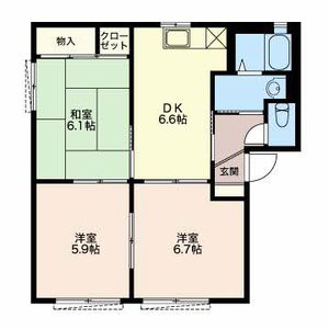 サンシャイン八丁Ｃ C102号室