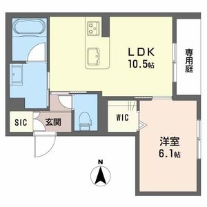 シャーメゾン白壁 0102号室