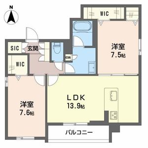 シャーメゾン白壁 0401号室