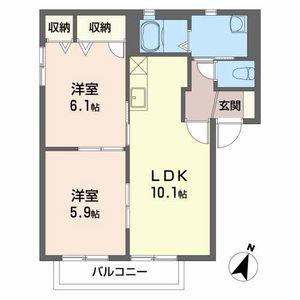 メゾンベールⅠⅡ 1201号-16