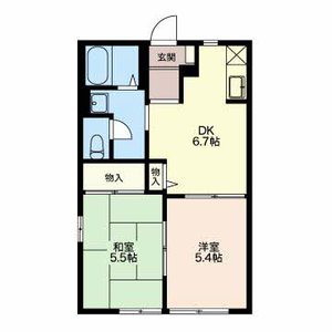 ウィステリア郷中 B105号室