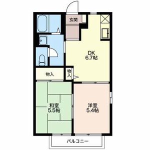 ウィステリア郷中 B201号室