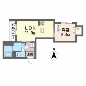 シャーメゾン北城 0205号室