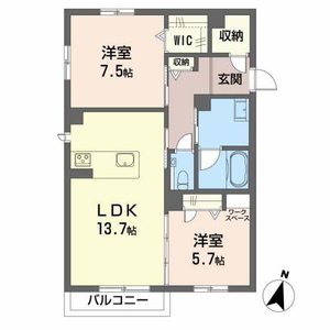 グラン　ソレイユⅡ 0203号室