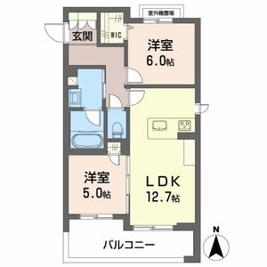 リオリエント八ツ草 0201号室