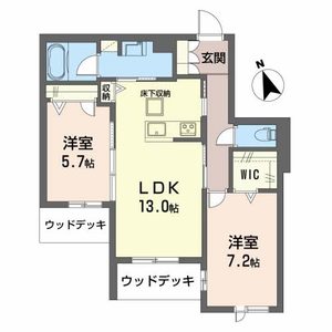 リオリエント三里 0103号室