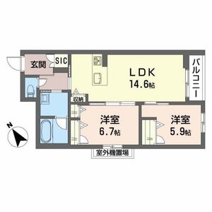 ロジ環水公園グランデ 0203号室