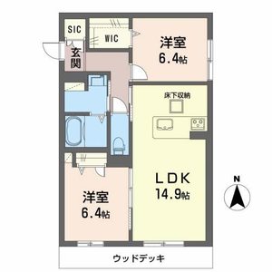 ＳｈａＭａｉｓｏｎ　Ｃｉｅｌ 0102号室