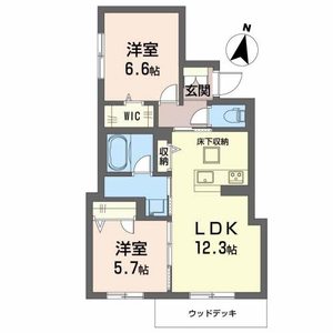 シャーメゾン如月 0103号室