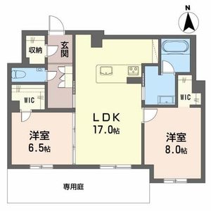 シャーメゾン津波倉 0101号室