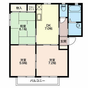 フローラＭ 0201号室