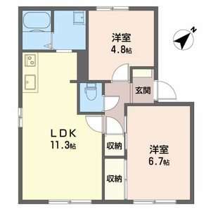 アペックス日進 B202号室