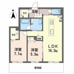 フェニー　コート0102号室_間取り画像