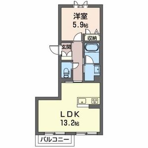 ルッソ野神 0201号室