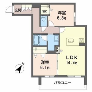 ル・レザン 0203号室