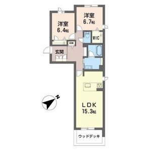 エルパティオ　Ｓ S106号室