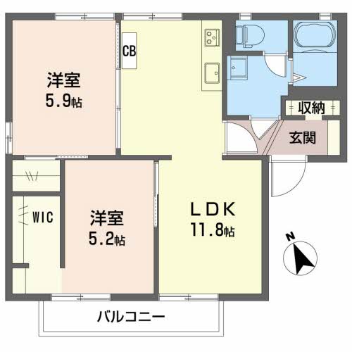 ディアス国府宮 C201号-2