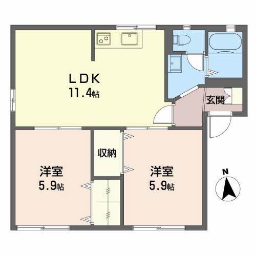 フレグランス若葉B101-2