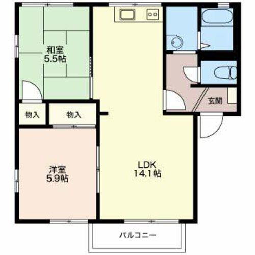 ミヤニシガーデンハイツ B201号-16