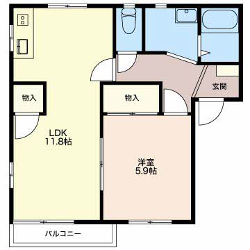 ドミールのぞみ D201号-2