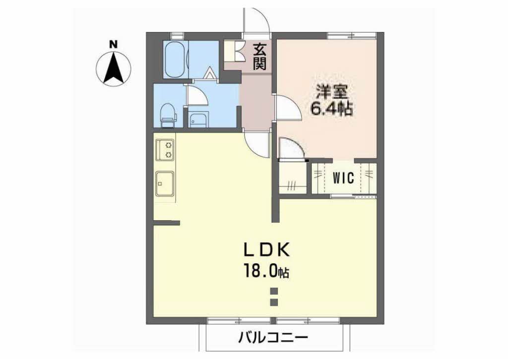 グリーンステージ白山 A205号-2