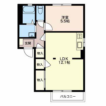 サンハイツ多賀A102-2