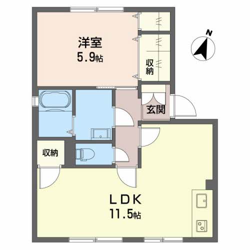 サンハイツ多賀 B101号-14
