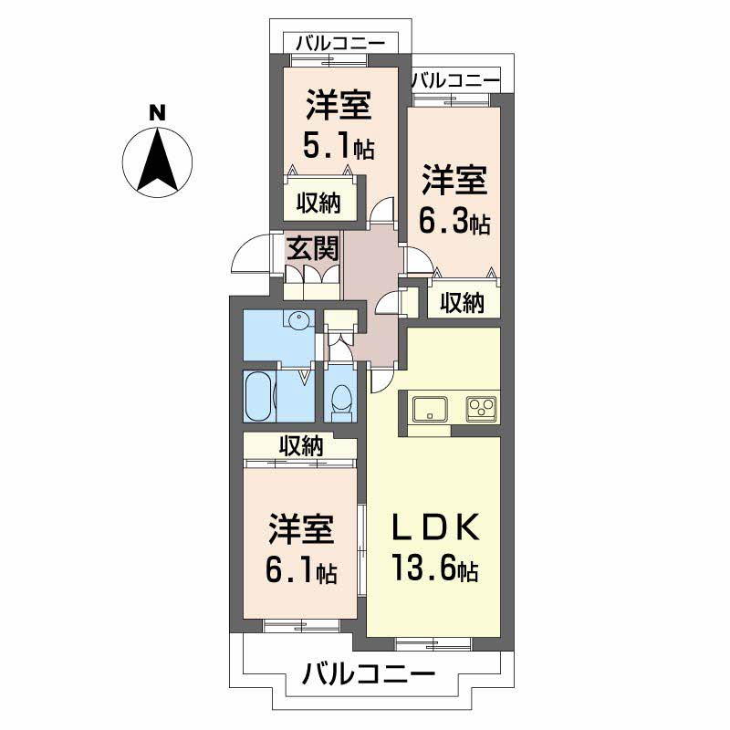 不二マンション B305号-16
