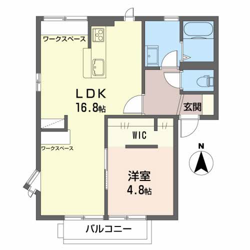 グリーンステージ柚木 C102号-16