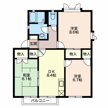 グリーンマウント本城W201-2