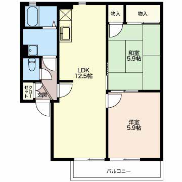 グリーン御膳洞Ｃ 0202号-2