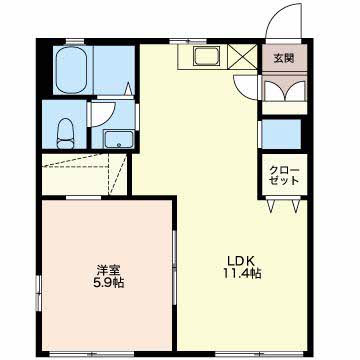 コーポウサミ B105号-16