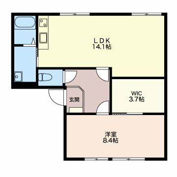 プロムナードＦＵＫＵＴＡA101-2